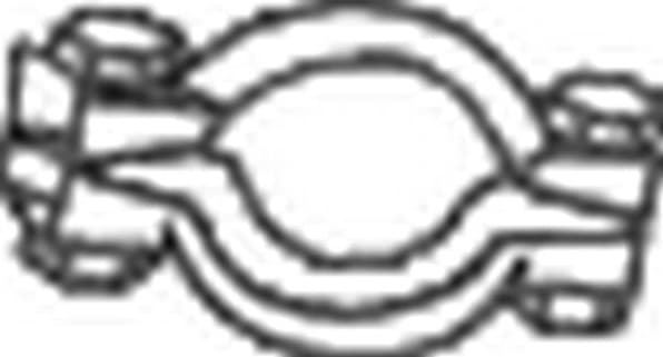 Clamping Piece, exhaust system 254951