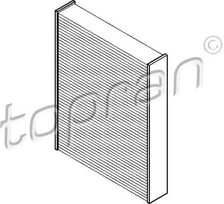 Filter, cabin air 302 123