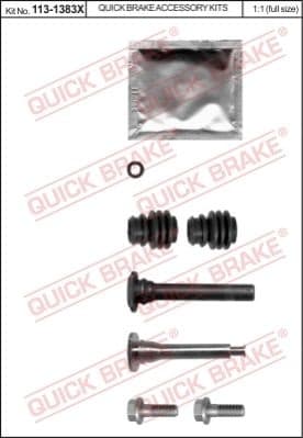 Brake caliper guide repkit 1131383X