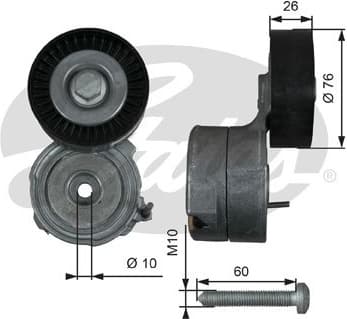 Belt Tensioner, V-ribbed belt DriveAlign™ T38423