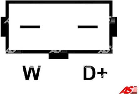 Alternator Remanufactured AS A0019PR - image 5