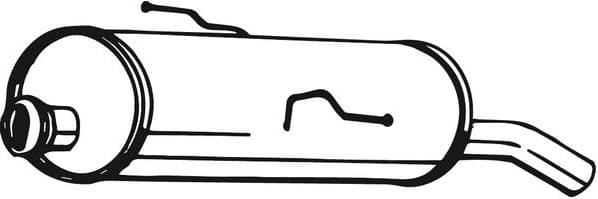 Rear Muffler 190-355