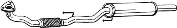 Front Silencer 280-413