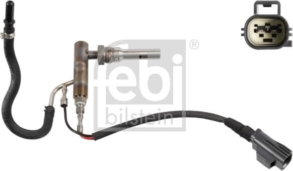 Injection Unit, soot/particulate filter regeneration febi Plus 109034