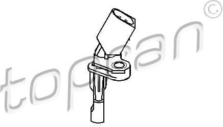 Sensor, wheel speed 110611