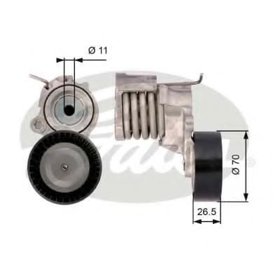 Tensioner belt T39115