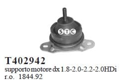 Mounting engine T402942
