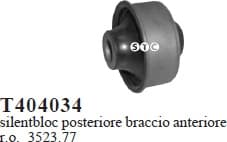 Silentblock front axle T404034