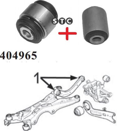 Silentblock rear axle T404965 - image 3