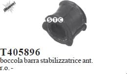 Mounting stabilizer front T405896 - image 3