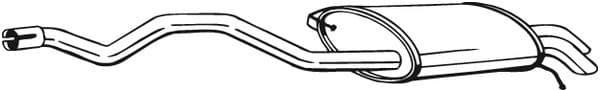 Rear Muffler 286-489