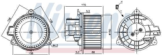 Interior Blower 87392
