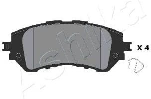 Brake Pad Set, disc brake 50-02-2025