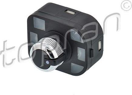 Switch, exterior mirror adjustment 114 917