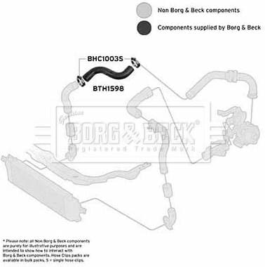 Charge Air Hose BTH1598