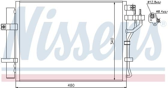 Condenser, air conditioning 940219