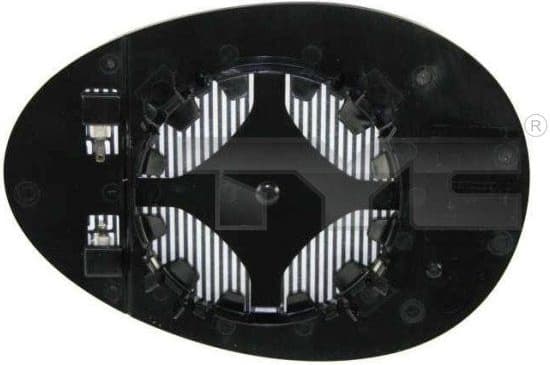 Mirror Glass, exterior mirror 32200061