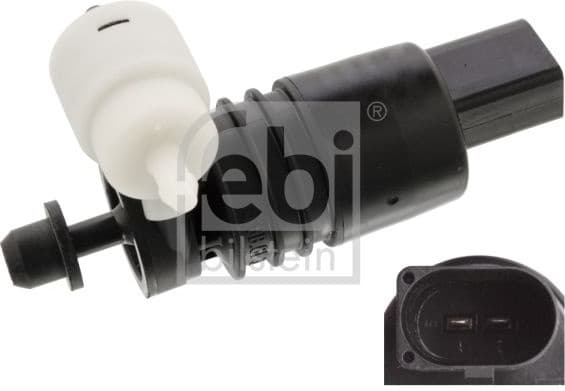 Washer Fluid Pump, window cleaning 105954