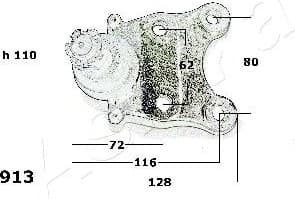 Ball Joint 73-09-913 - image 2