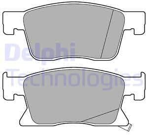 Brake Pad Set, disc brake LP3237