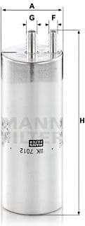 Fuel Filter WK 7012