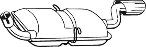 Rear Muffler 235-193