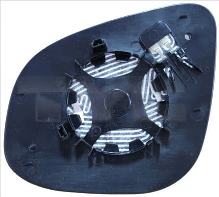 Mirror Glass, exterior mirror 328-0204-1