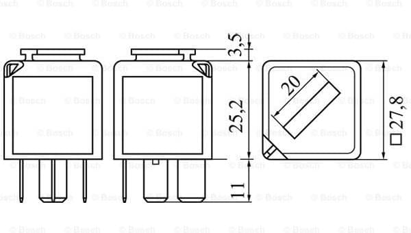 Multifunctional Relay 0986332053 - image 5