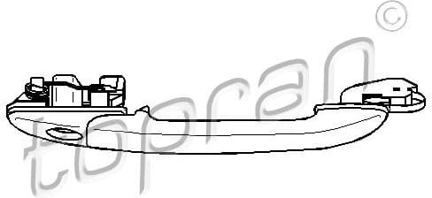 Exterior Door Handle 111278