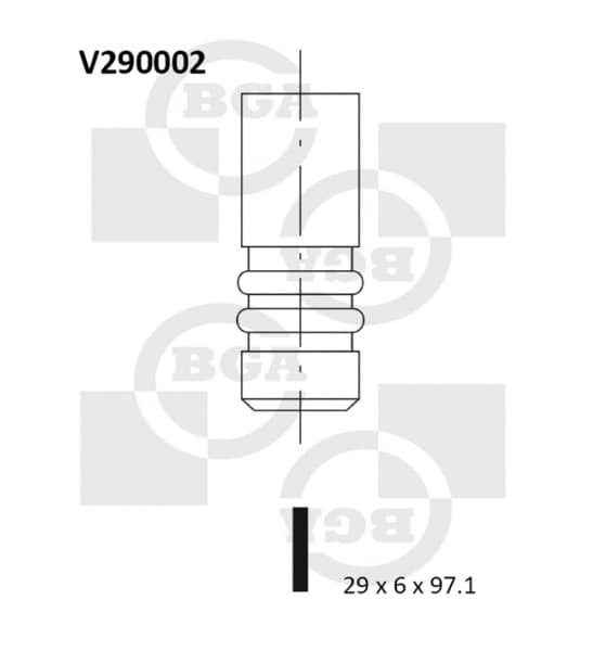 Valve inlet V290002