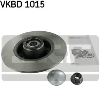 Brake disc with bearing, Top Quality VKBD1015