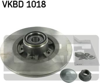 Brake disc with bearing, Top Quality VKBD1018