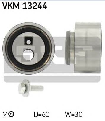 Tensioner belt VKM13244