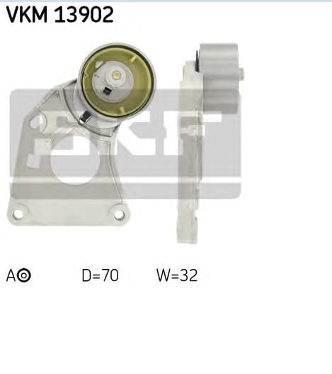 Tensioner belt VKM13902