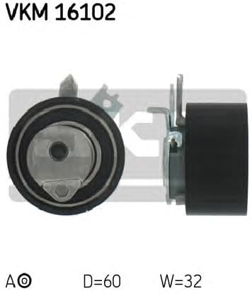 Tensioner belt VKM16102