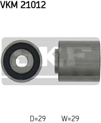 Tensioner belt VKM21012