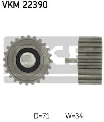 Tensioner belt VKM22390