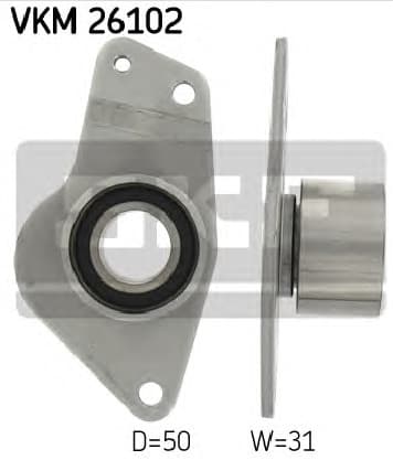 Tensioner belt VKM26102