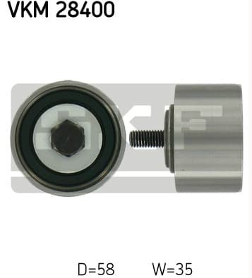 Tensioner belt VKM28400
