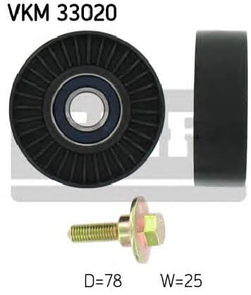 Tensioner belt VKM33020