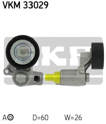 Tensioner belt VKM33029
