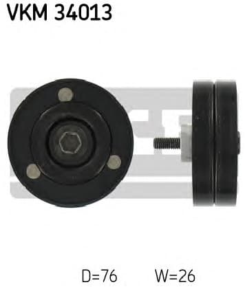 Tensioner belt VKM34013