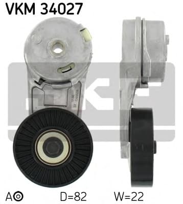 Tensioner belt VKM34027