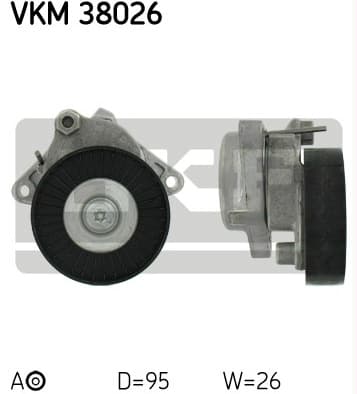 Tensioner belt VKM38026