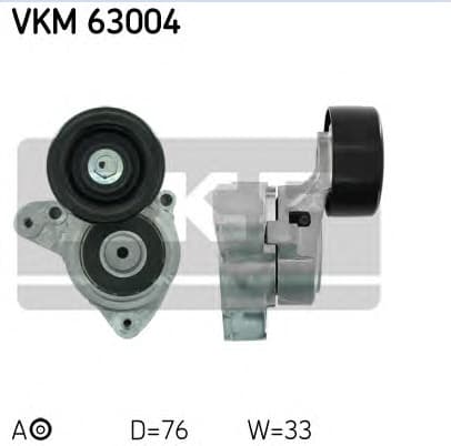 Tensioner belt VKM63004