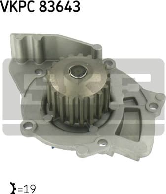 Water pump cooling system VKPC83643