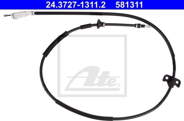 Cable, parking brake 24.3727-1311.2 - image 2
