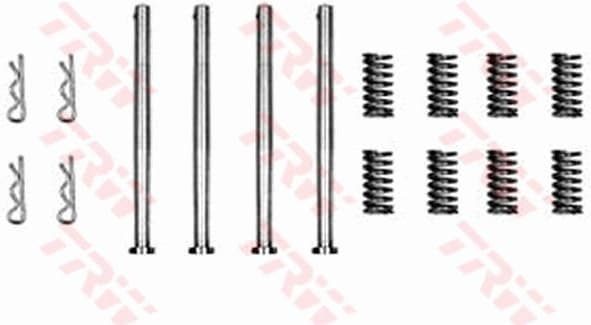 Accessory Kit, disc brake pad PFK145