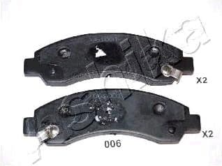 Brake Pad Set, disc brake 50-00-006