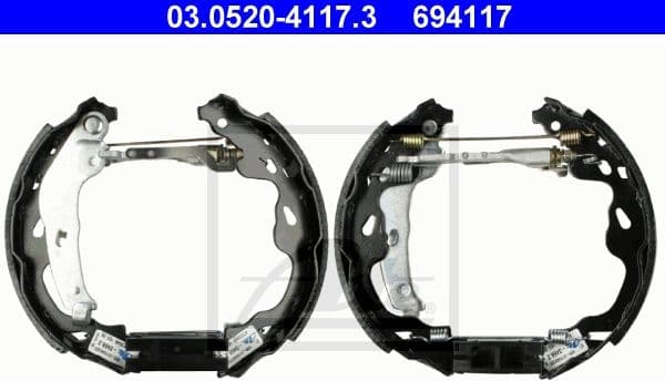 Brake Shoe Set 03.0520-4117.3